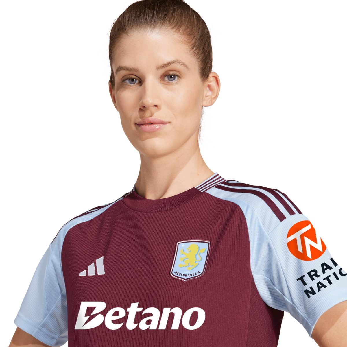 aston villa adidas home shirt 2024-25 – womens with custom printing Collection | Aston Villa Fan Shop