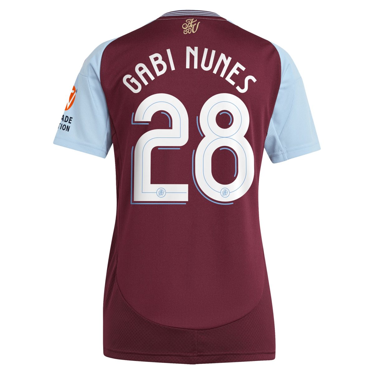 aston villa adidas home shirt 2024-25 – womens with gabi nunes 28 cup printing Collection | Aston Villa Fan Shop