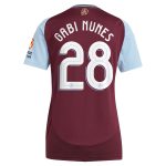aston villa adidas home shirt 2024-25 – womens with gabi nunes 28 cup printing Collection | Aston Villa Fan Shop