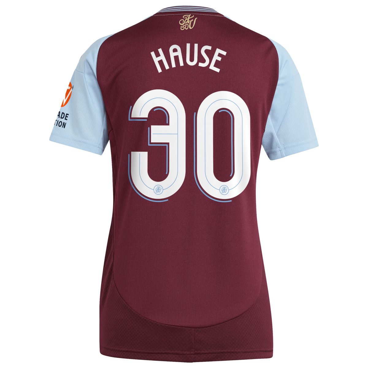 aston villa adidas home shirt 2024-25 – womens with hause 30 cup printing Collection | Aston Villa Fan Shop
