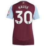 aston villa adidas home shirt 2024-25 – womens with hause 30 printing Collection | Aston Villa Fan Shop