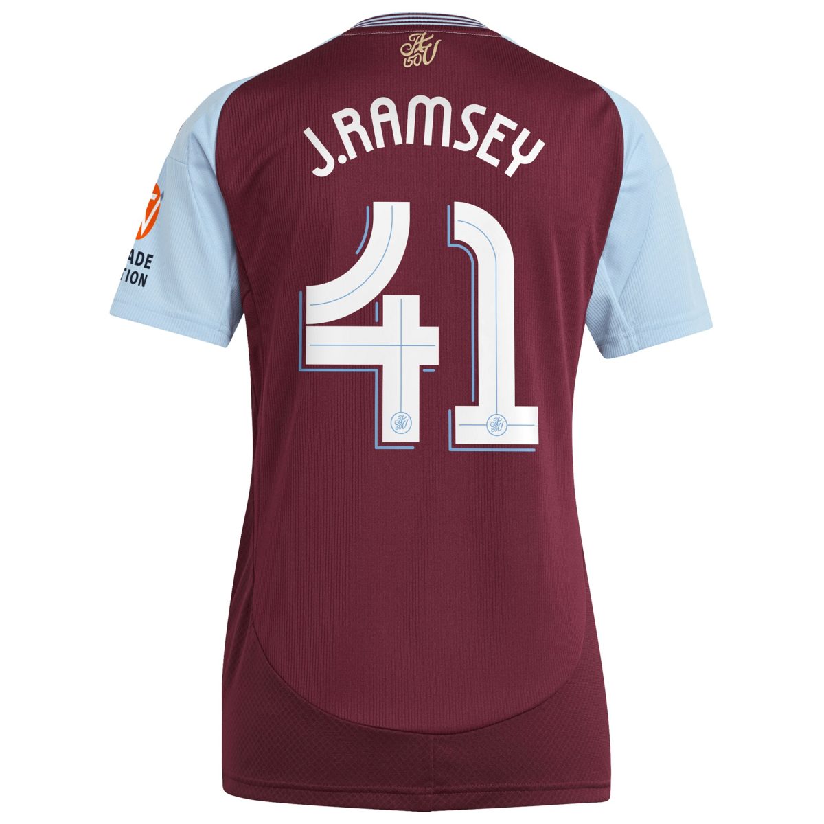 aston villa adidas home shirt 2024-25 – womens with j. ramsey 41 cup printing Collection | Aston Villa Fan Shop