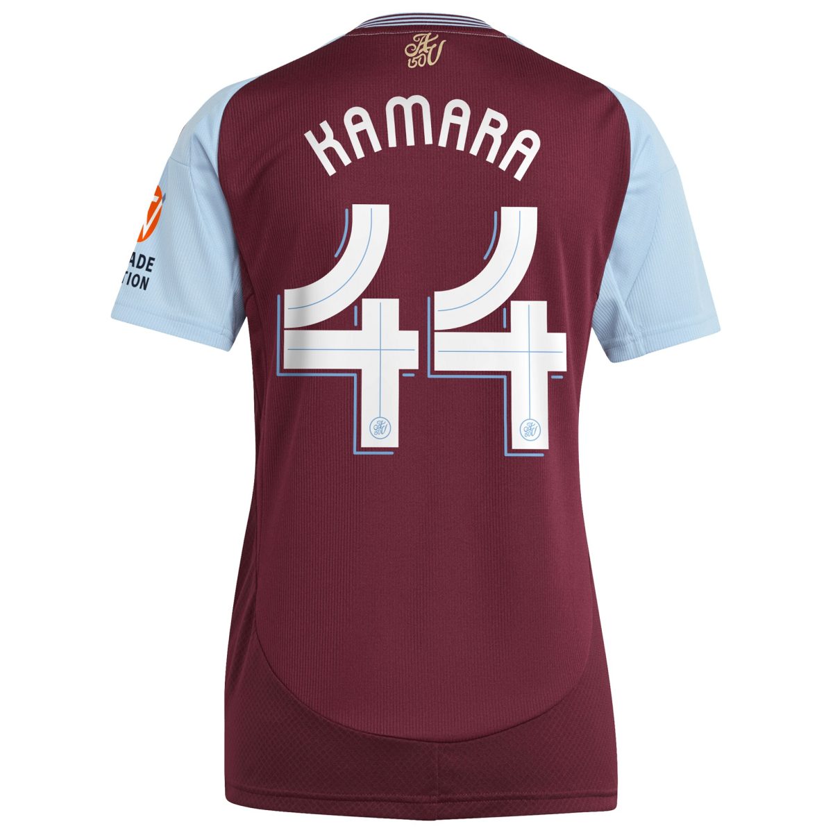 aston villa adidas home shirt 2024-25 – womens with kamara 44 cup printing Collection | Aston Villa Fan Shop