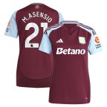 aston villa adidas home shirt 2024-25 – womens with m.asensio 21 printing Collection | Aston Villa Fan Shop
