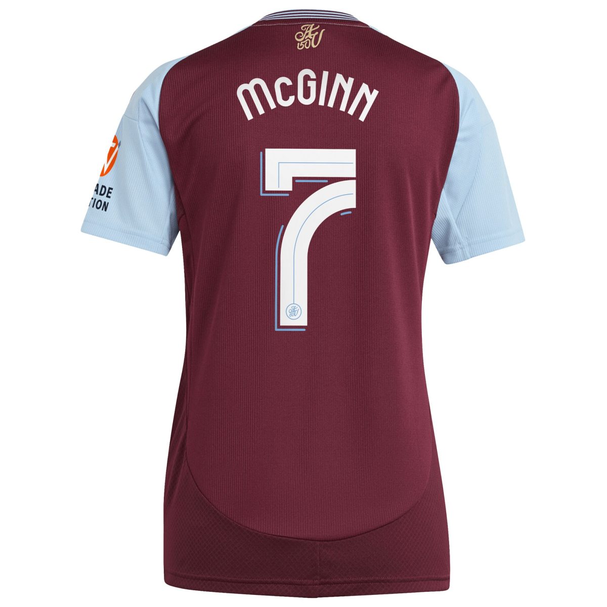aston villa adidas home shirt 2024-25 – womens with mcginn 7 cup printing Collection | Aston Villa Fan Shop