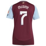 aston villa adidas home shirt 2024-25 – womens with mcginn 7 cup printing Collection | Aston Villa Fan Shop