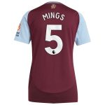 aston villa adidas home shirt 2024-25 – womens with mings 5 printing Collection | Aston Villa Fan Shop