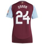 aston villa adidas home shirt 2024-25 – womens with onana 24 cup printing Collection | Aston Villa Fan Shop