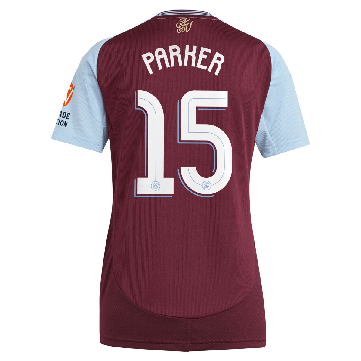 aston villa adidas home shirt 2024-25 – womens with parker 15 cup printing Collection | Aston Villa Fan Shop