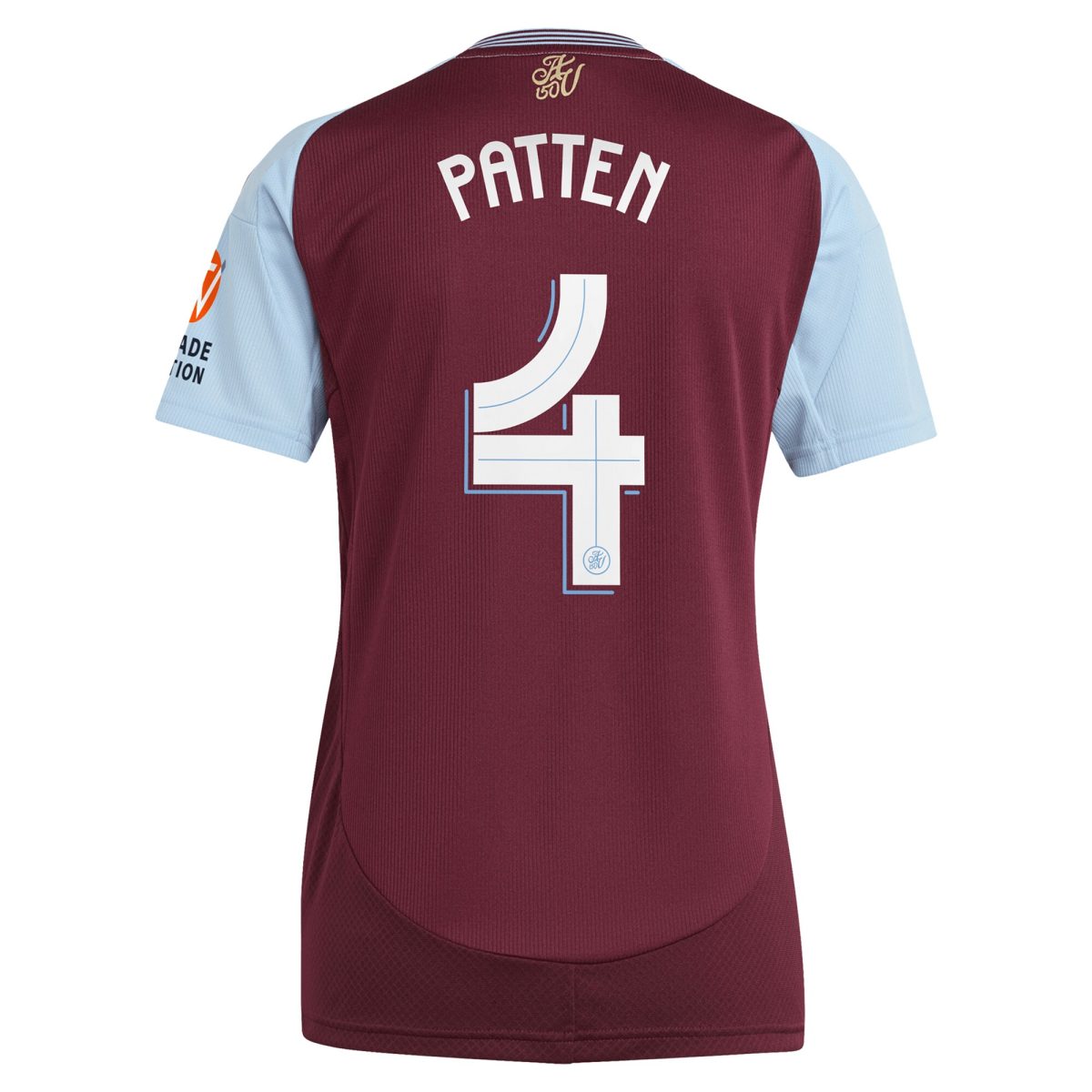 aston villa adidas home shirt 2024-25 – womens with patten 4 cup printing Collection | Aston Villa Fan Shop