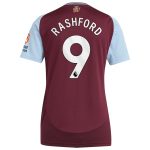 aston villa adidas home shirt 2024-25 – womens with rashford 9 printing Collection | Aston Villa Fan Shop