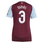 aston villa adidas home shirt 2024-25 – womens with tomás 3 cup printing Collection | Aston Villa Fan Shop