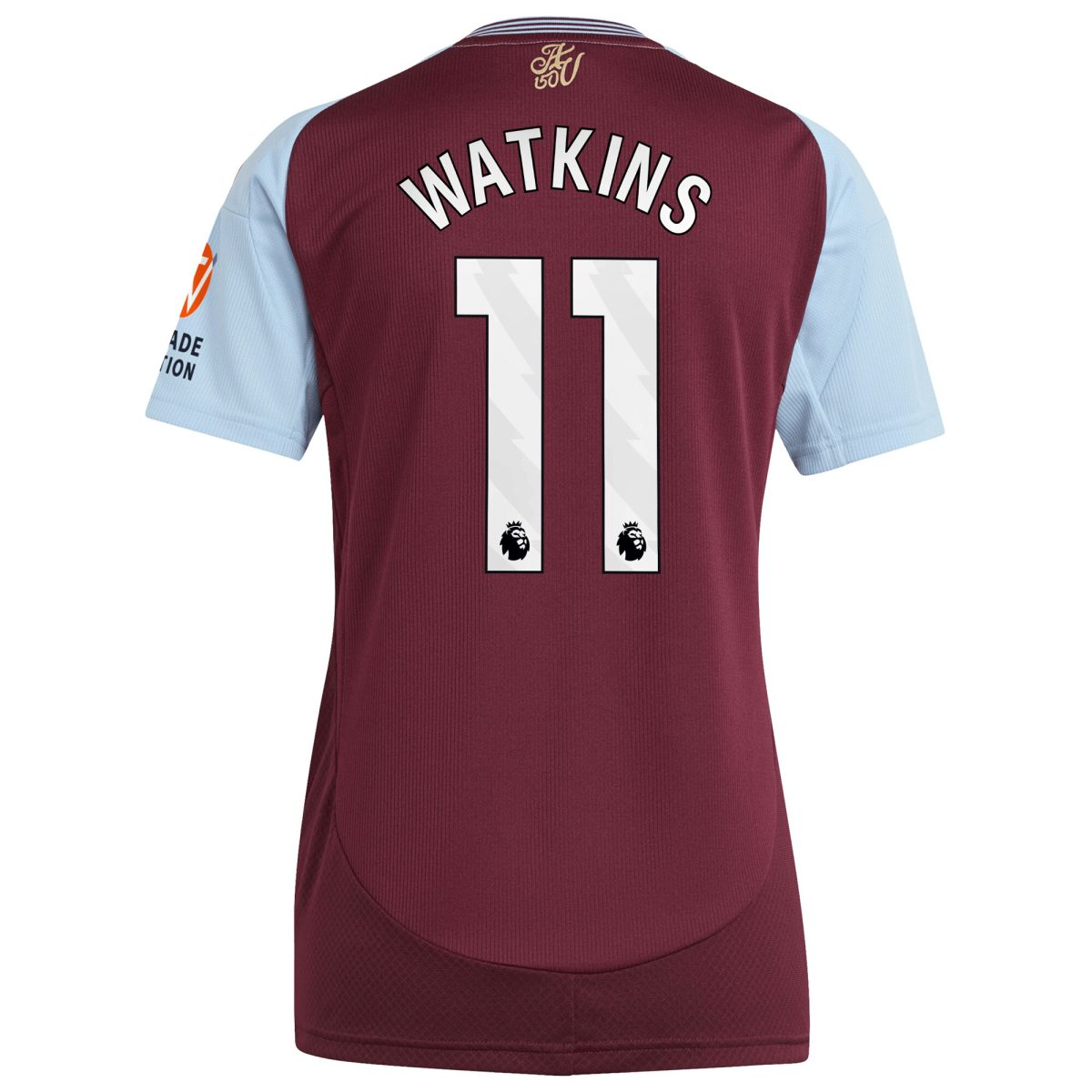 aston villa adidas home shirt 2024-25 – womens with watkins 11 printing Collection | Aston Villa Fan Shop