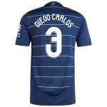 aston villa adidas third authentic shirt 2024-25 with diego carlos 3 cup printing Collection | Aston Villa Fan Shop