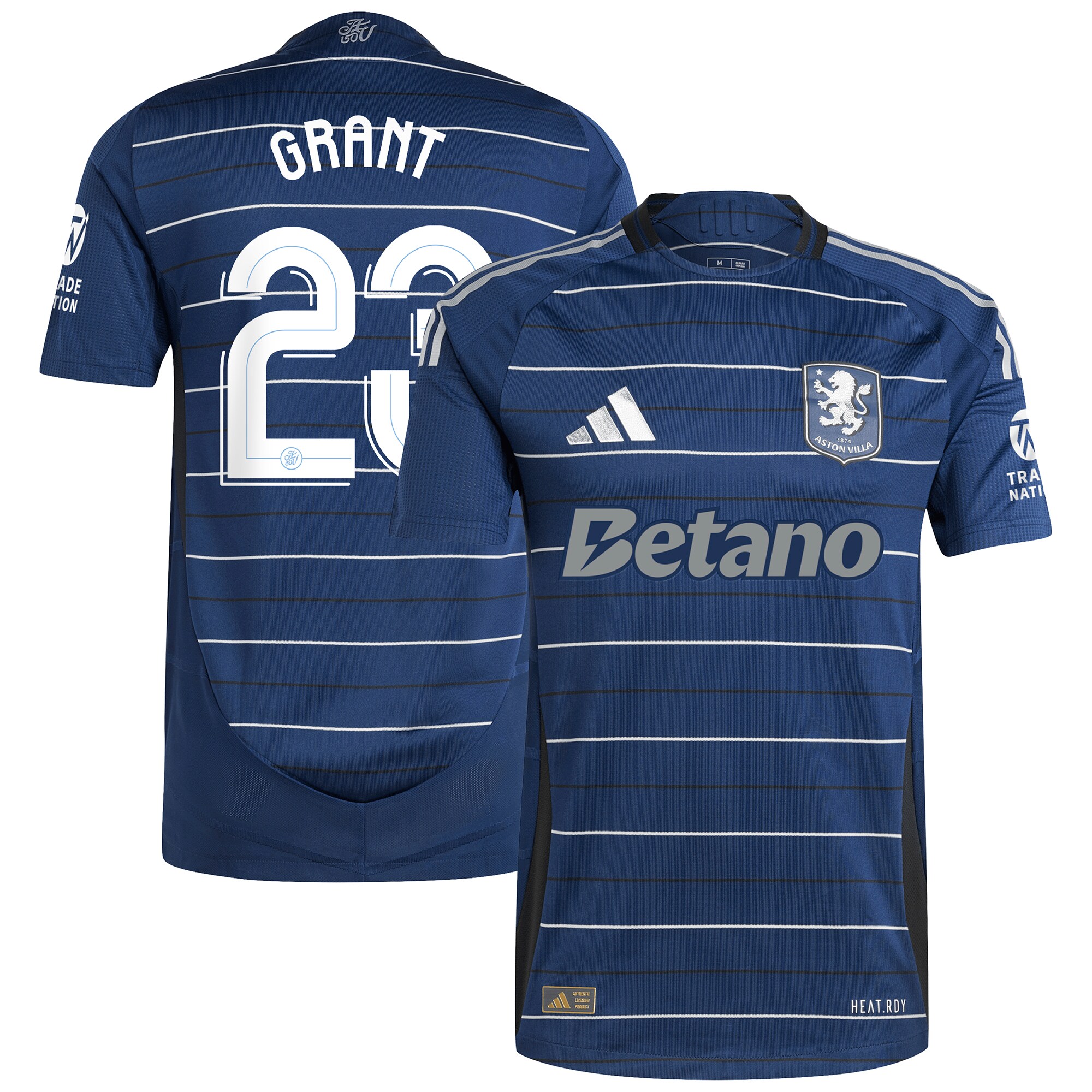 aston villa adidas third authentic shirt 2024-25 with grant 23 cup printing Collection | Aston Villa Fan Shop