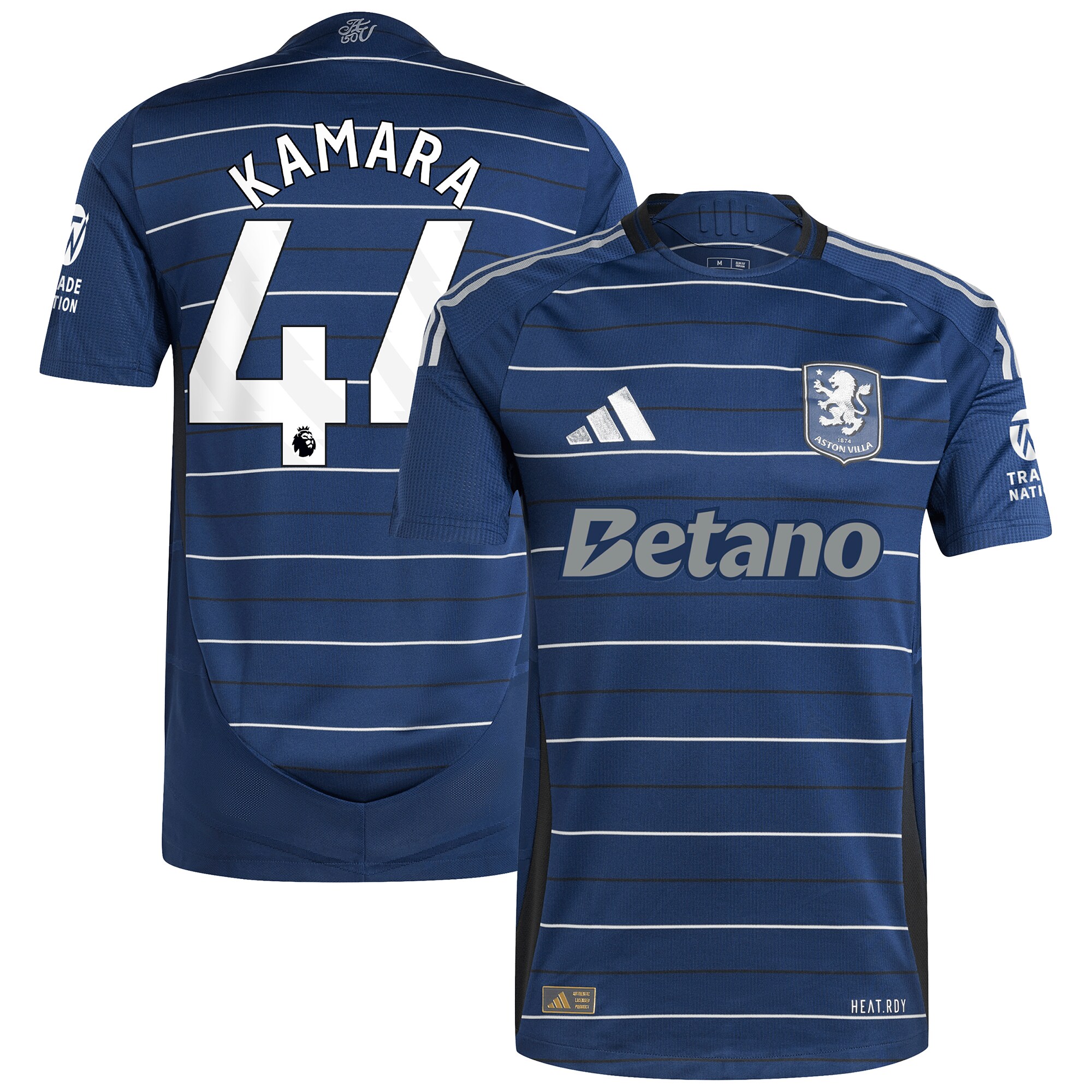 aston villa adidas third authentic shirt 2024-25 with kamara 44 printing Collection | Aston Villa Fan Shop