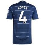 aston villa adidas third authentic shirt 2024-25 with konsa 4 printing Collection | Aston Villa Fan Shop