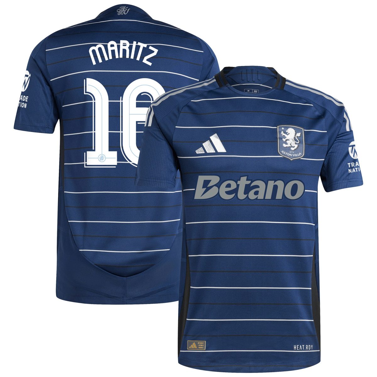 aston villa adidas third authentic shirt 2024-25 with maritz 16 cup printing Collection | Aston Villa Fan Shop