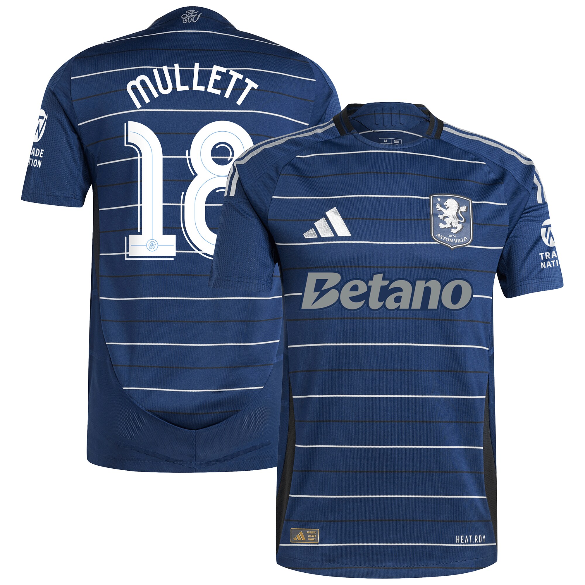 aston villa adidas third authentic shirt 2024-25 with mullett 18 cup printing Collection | Aston Villa Fan Shop
