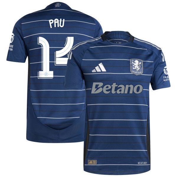 aston villa adidas third authentic shirt 2024-25 with pau 14 cup printing Collection | Aston Villa Fan Shop