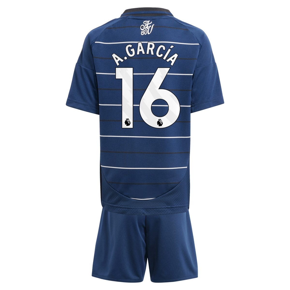 aston villa adidas third minikit 2024-25 with a.garcía 16 printing Collection | Aston Villa Fan Shop
