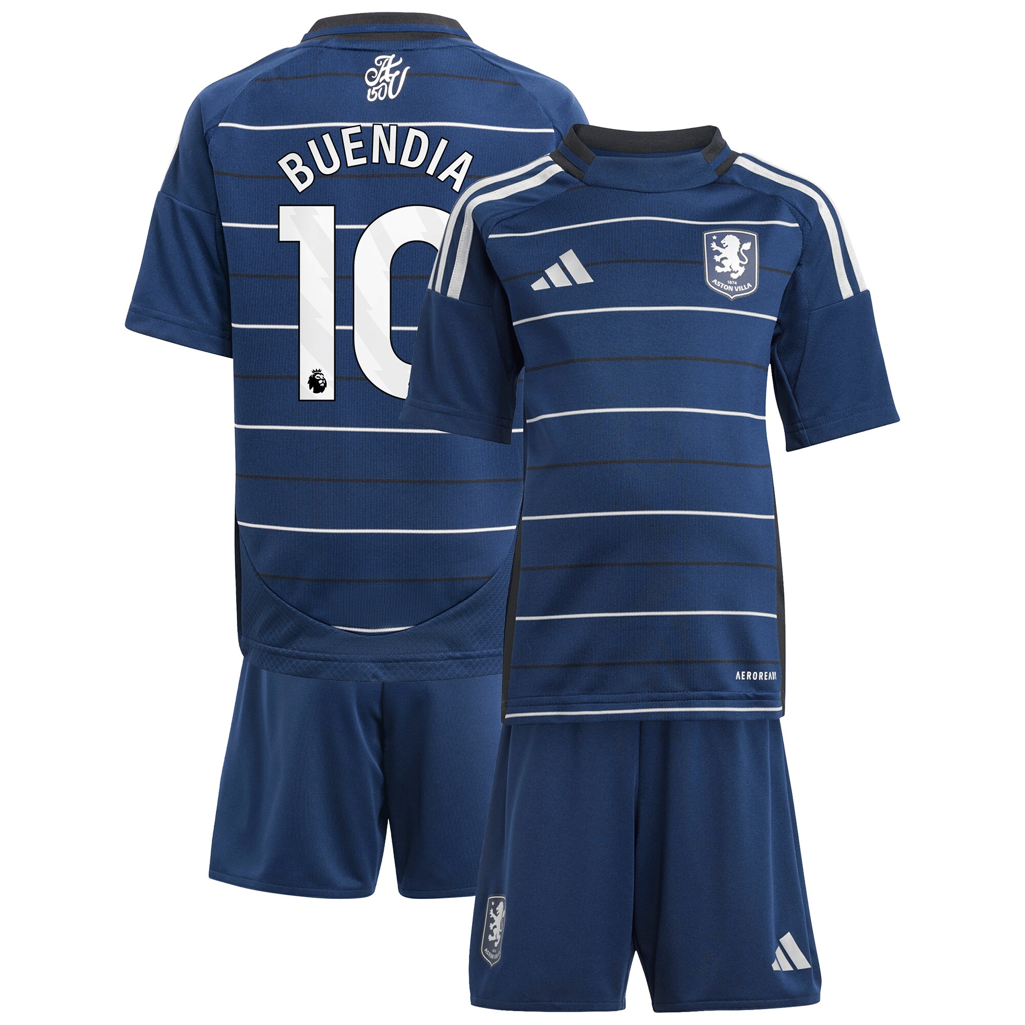 aston villa adidas third minikit 2024-25 with buendia 10 printing Collection | Aston Villa Fan Shop