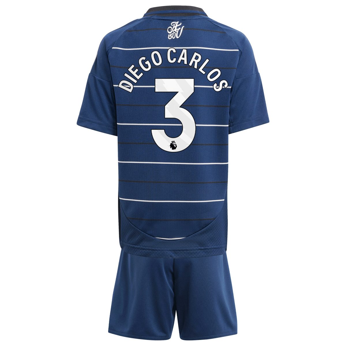 aston villa adidas third minikit 2024-25 with diego carlos 3 printing Collection | Aston Villa Fan Shop