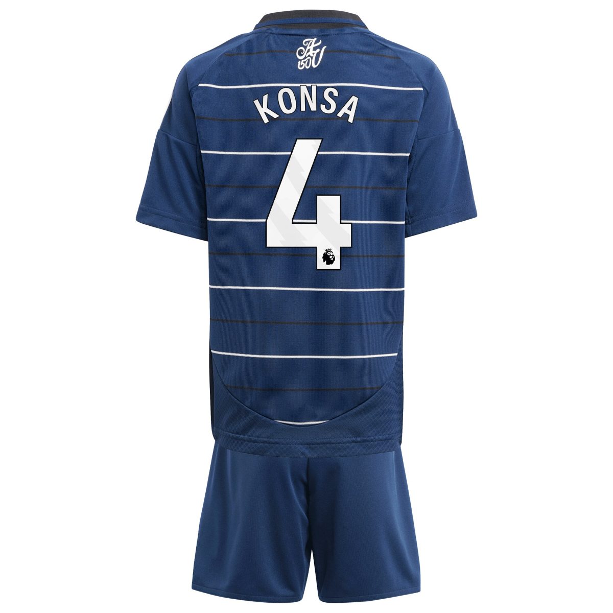 aston villa adidas third minikit 2024-25 with konsa 4 printing Collection | Aston Villa Fan Shop
