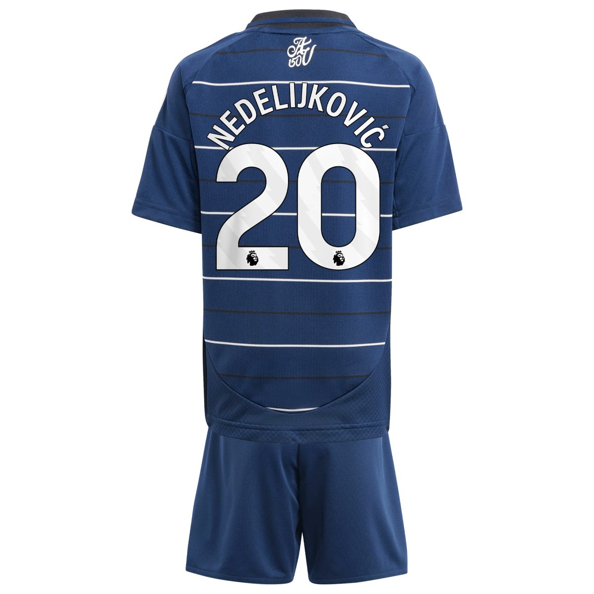 aston villa adidas third minikit 2024-25 with nedeljković 20 printing Collection | Aston Villa Fan Shop