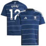 aston villa adidas third shirt 2024-25 – kids with digne 12 printing Collection | Aston Villa Fan Shop