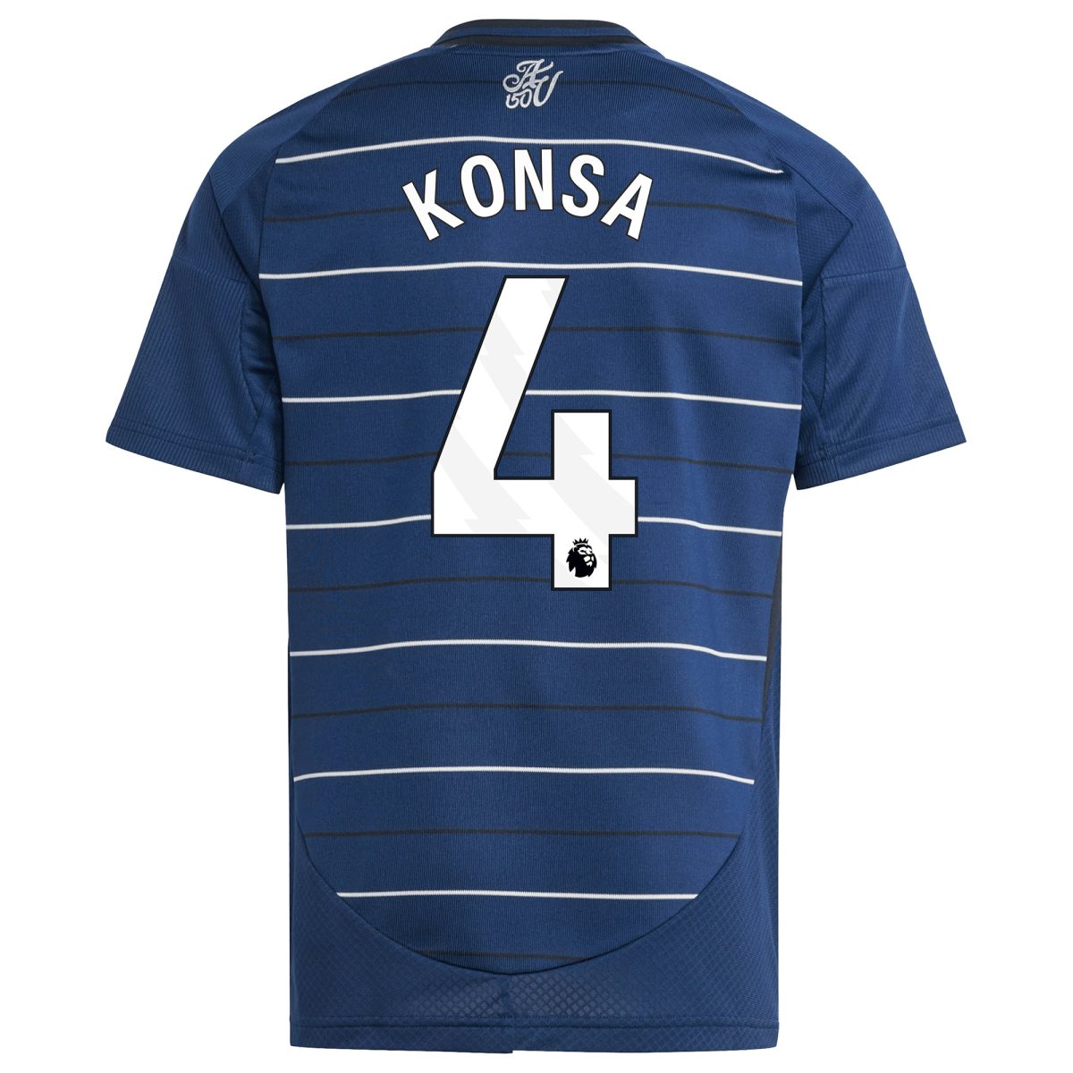 aston villa adidas third shirt 2024-25 – kids with konsa 4 printing Collection | Aston Villa Fan Shop