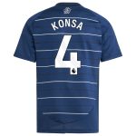 aston villa adidas third shirt 2024-25 – kids with konsa 4 printing Collection | Aston Villa Fan Shop