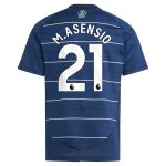 aston villa adidas third shirt 2024-25 – kids with m.asensio 21 printing Collection | Aston Villa Fan Shop