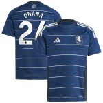 aston villa adidas third shirt 2024-25 – kids with onana 24 printing Collection | Aston Villa Fan Shop