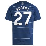 aston villa adidas third shirt 2024-25 – kids with rogers 27 printing Collection | Aston Villa Fan Shop