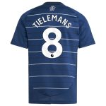 aston villa adidas third shirt 2024-25 – kids with tielemans 8 printing Collection | Aston Villa Fan Shop