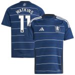 aston villa adidas third shirt 2024-25 – kids with watkins 11 printing Collection | Aston Villa Fan Shop