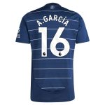 aston villa adidas third shirt 2024-25 with a.garcía 16 printing Collection | Aston Villa Fan Shop