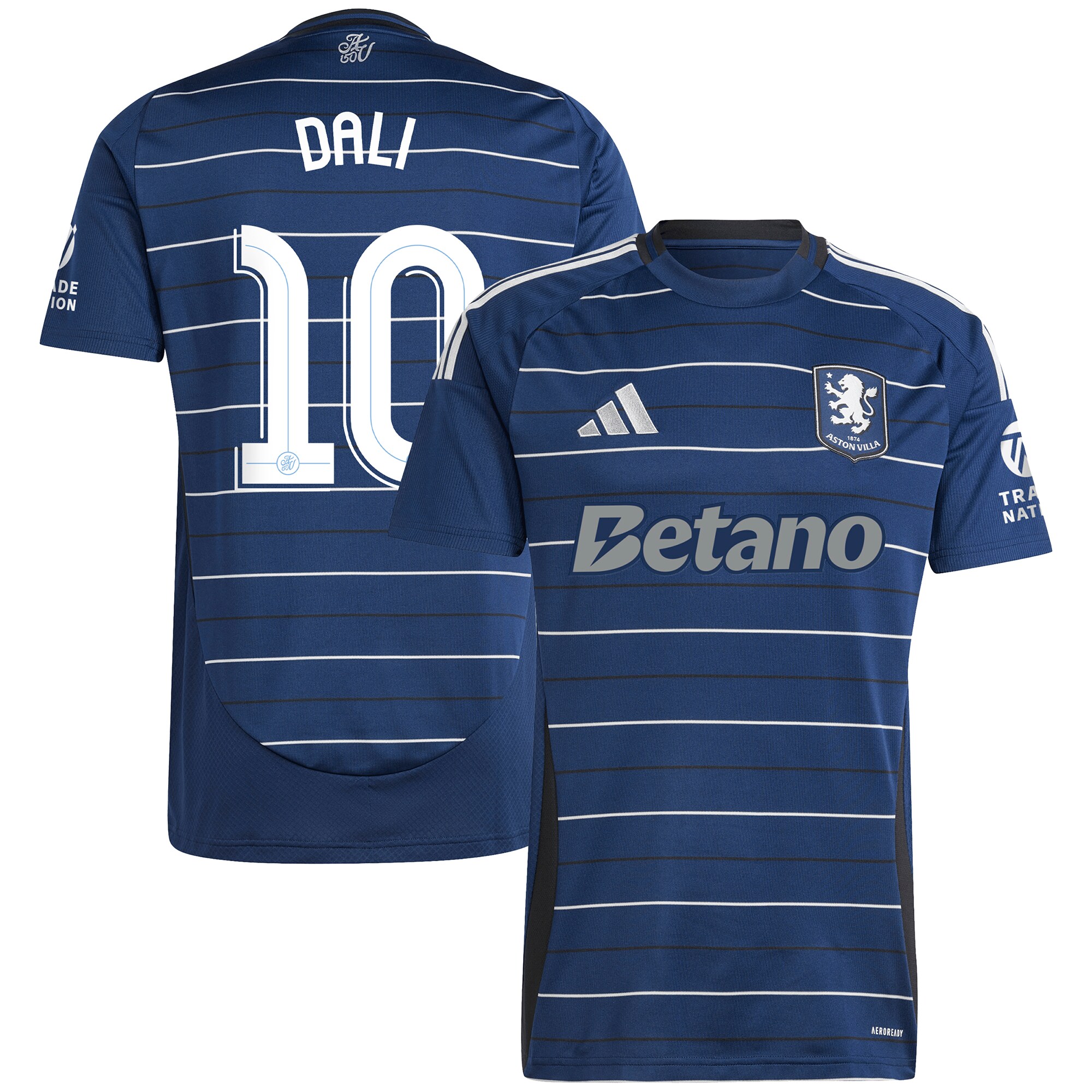 aston villa adidas third shirt 2024-25 with dali 10 cup printing Collection | Aston Villa Fan Shop