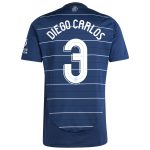 aston villa adidas third shirt 2024-25 with diego carlos 3 cup printing Collection | Aston Villa Fan Shop