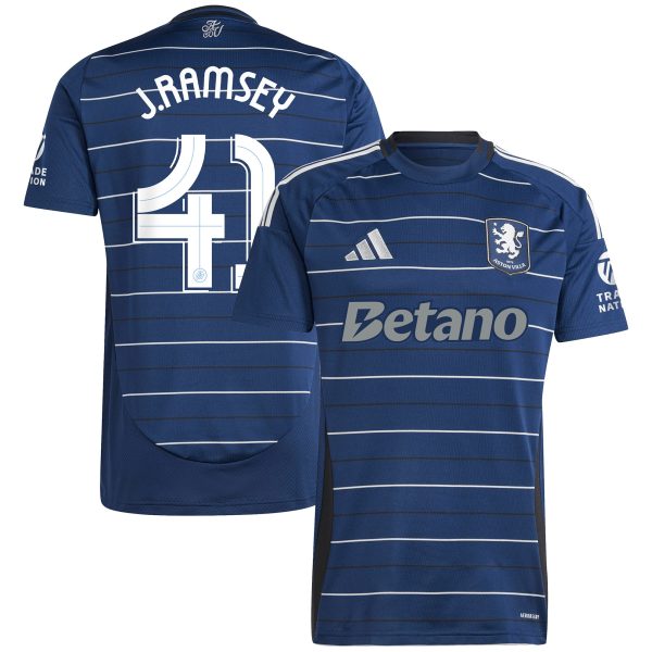 aston villa adidas third shirt 2024-25 with j. ramsey 41 cup printing Collection | Aston Villa Fan Shop