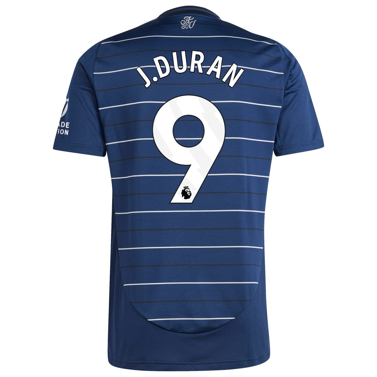 aston villa adidas third shirt 2024-25 with j.duran 9 printing Collection | Aston Villa Fan Shop