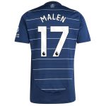 aston villa adidas third shirt 2024-25 with malen 17 printing Collection | Aston Villa Fan Shop