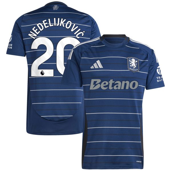 aston villa adidas third shirt 2024-25 with nedeljković 20 printing Collection | Aston Villa Fan Shop