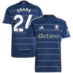 aston villa adidas third shirt 2024-25 with onana 24 printing Collection | Aston Villa Fan Shop