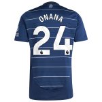 aston villa adidas third shirt 2024-25 with onana 24 printing Collection | Aston Villa Fan Shop