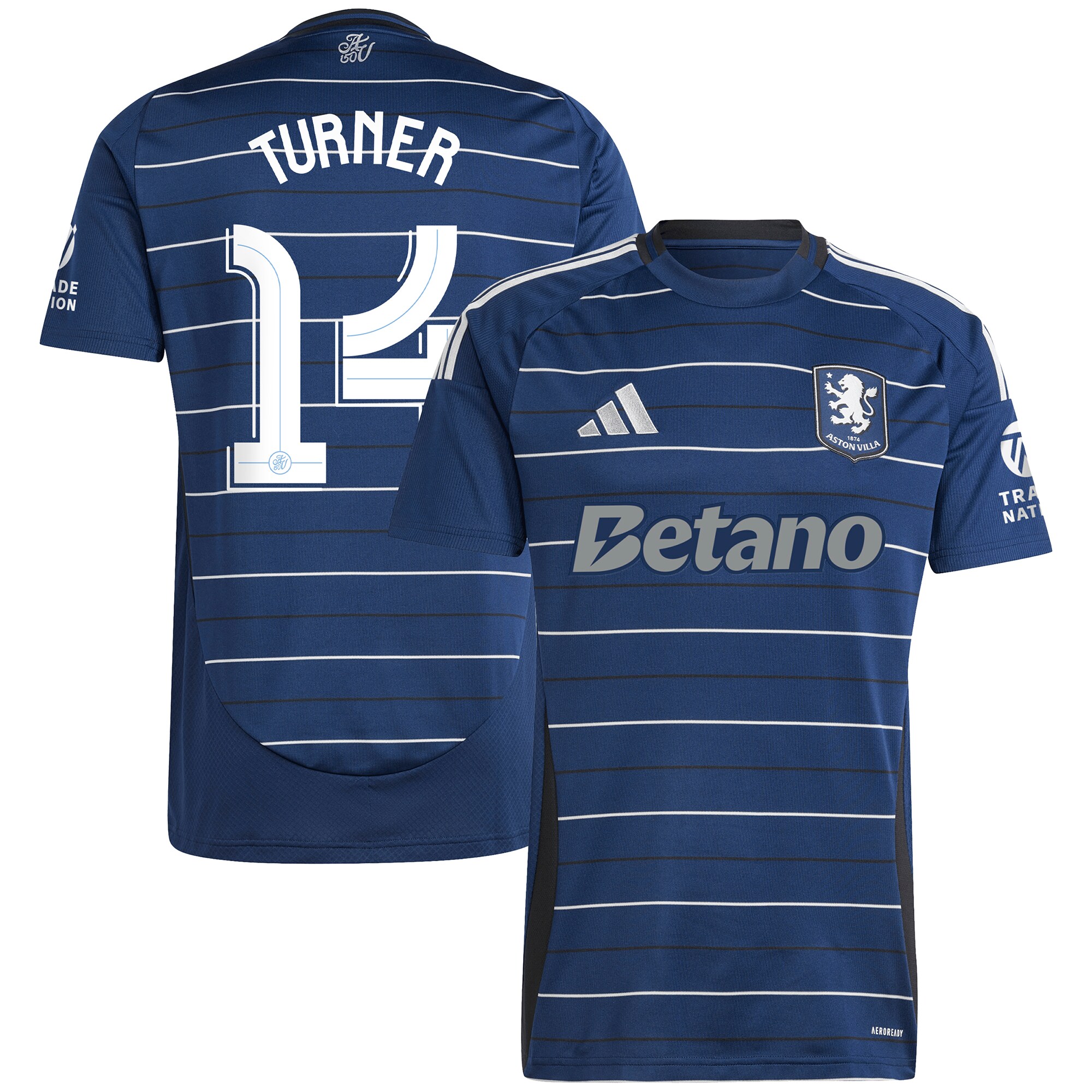 aston villa adidas third shirt 2024-25 with turner 14 cup printing Collection | Aston Villa Fan Shop