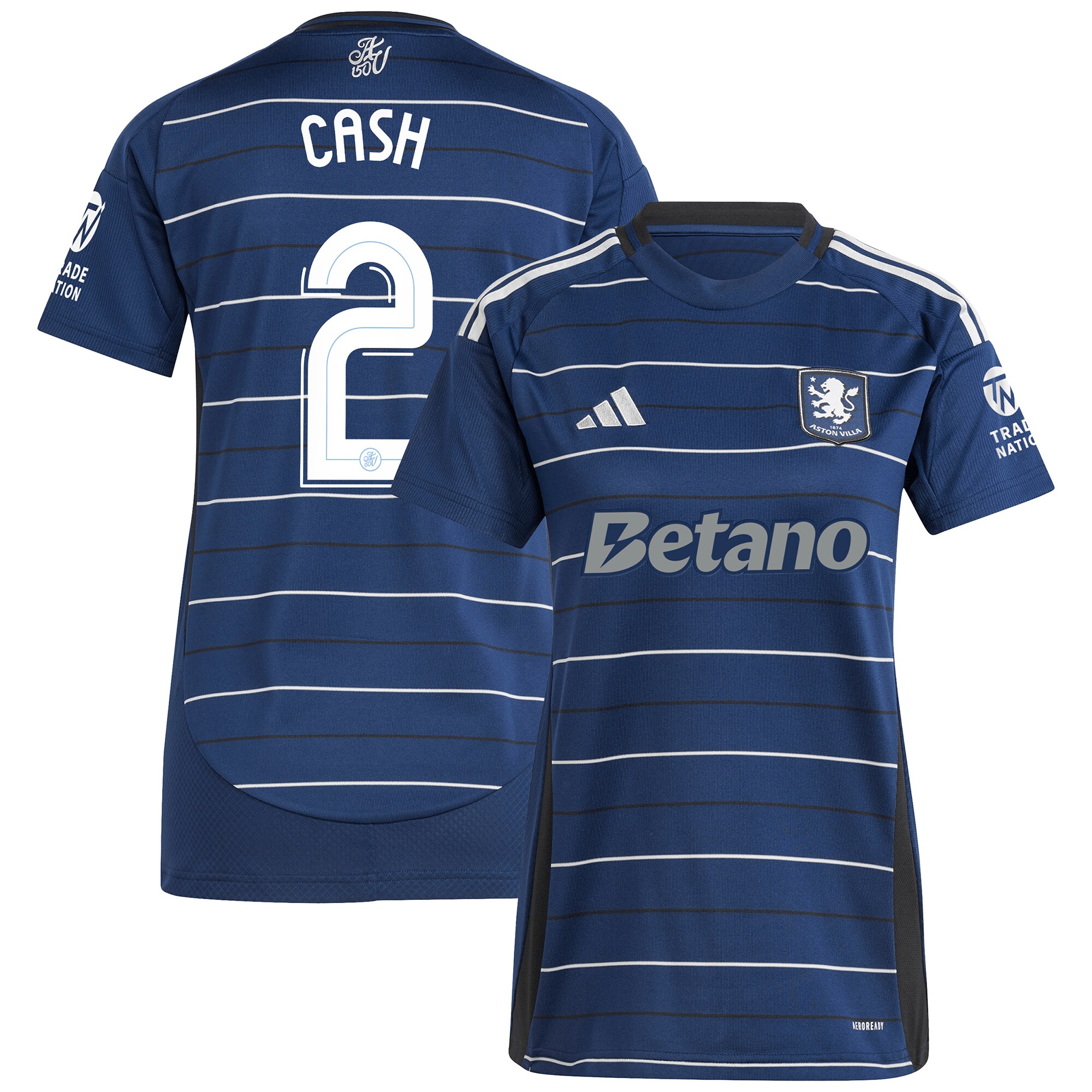 aston villa adidas third shirt 2024-25 – womens with cash 2 cup printing Collection | Aston Villa Fan Shop