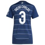 aston villa adidas third shirt 2024-25 – womens with diego carlos 3 cup printing Collection | Aston Villa Fan Shop