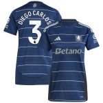 aston villa adidas third shirt 2024-25 – womens with diego carlos 3 printing Collection | Aston Villa Fan Shop